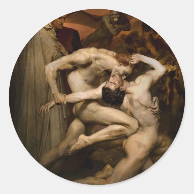 Adesivo Vivid Retro - Dante e Virgil (Frente)