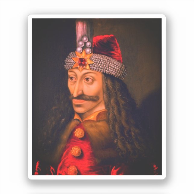 Adesivo Vlad, o Impaler - Drácula (Frente)