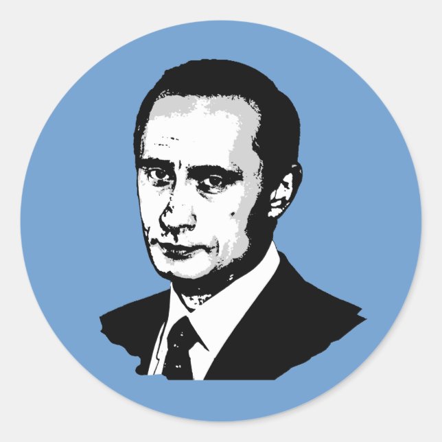 Adesivo Vladimir Putin (Frente)