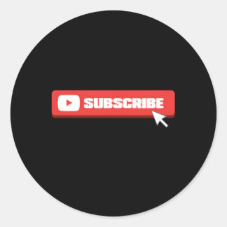 Adesivo Vlogger de Assinatura do Share Comt para Mídia Soc