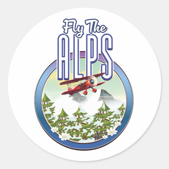 Adesivo Voar Os Alpes (Frente)