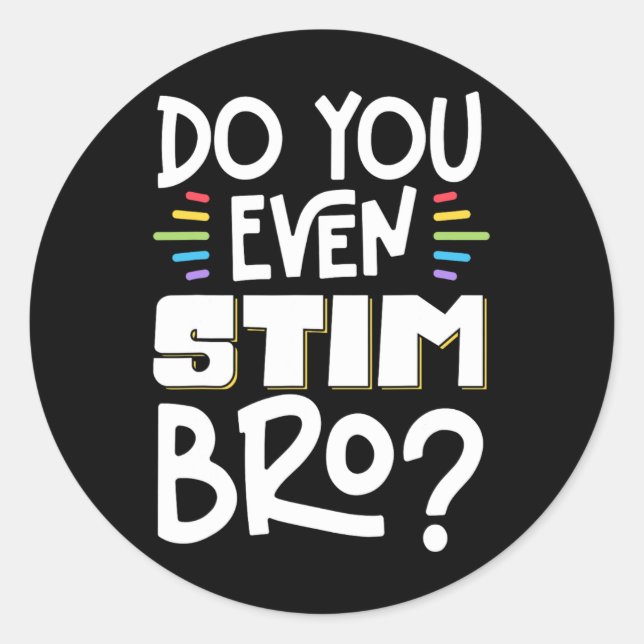 Adesivo Você Até Estim Bro 1 (Frente)