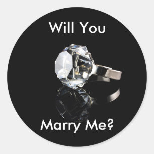 Adesivo Você, casar-me-á?