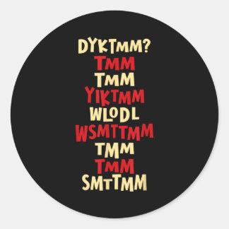 Adesivo Você Conhece O Homem Do Muffin Dyktmm Nostalgia En