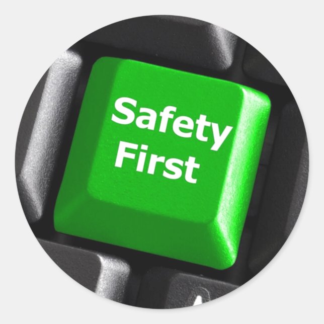 Adesivo Você É A Chave Da Segurança (Frente)