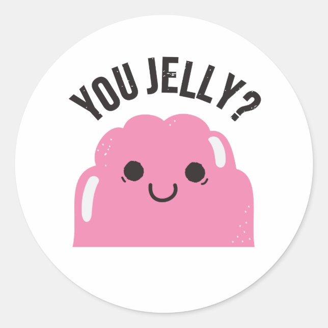 Adesivo Você é a Jelly? (Frente)