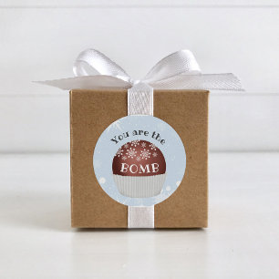Adesivo Você é a Tag Bomba de Chocolate Quente