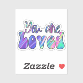 Adesivo Você é amado