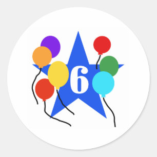 Adesivo Você é aniversário da estrela o 6o
