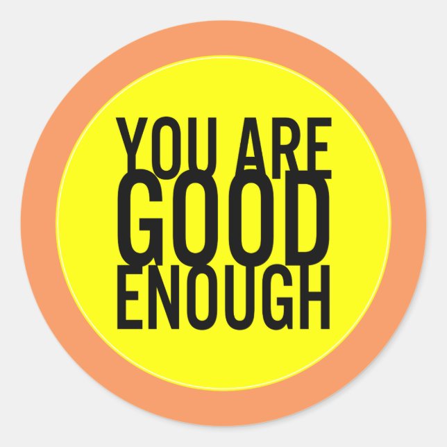 Adesivo Você É Bastante Bondade De Espalhamento (Cor Perso (Frente)