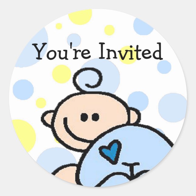 Adesivo Você é convidado OH (Frente)