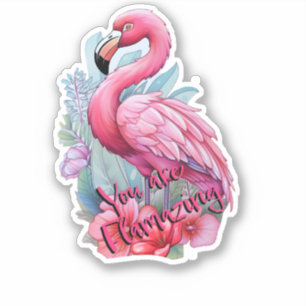 Adesivo Você é Flamingo Sticker