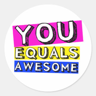 Adesivo Você é Igual a Incrível Sticker