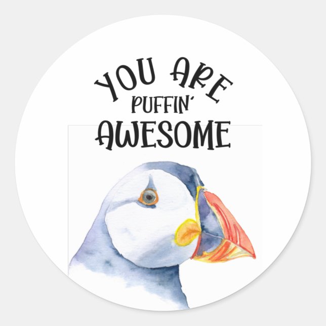 Adesivo você é incrível (Frente)