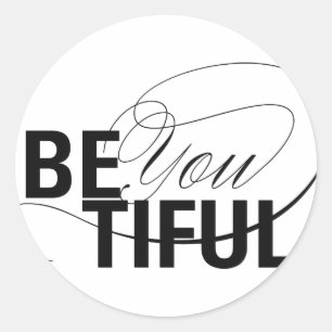 Adesivo Você é linda Ser Bonita Cotação Tipo