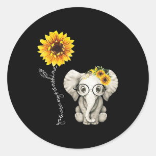 Adesivo Você É Meu Presente De Elefante Sunshine Hippie Su