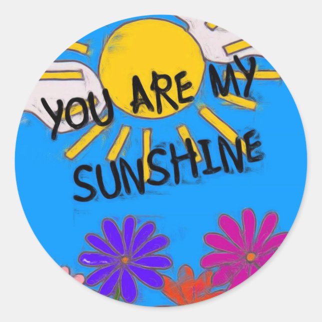 Adesivo Você É Meu Sol (Frente)