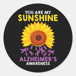 Adesivo Você É Meu Sol Conscientização de Heimerheimer