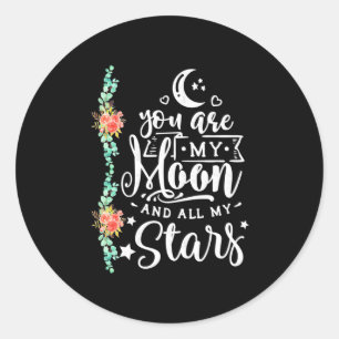 Adesivo Você É Minha Lua E Todas Estrelas