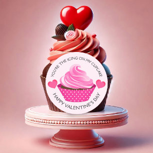 Adesivo Você é o Cupcake do Feliz dia de os namorados de g