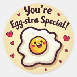 Adesivo Você é o Especial Egg-stra! Vinheta De Ovo Solaren