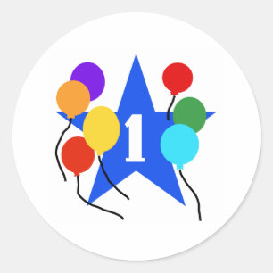 Adesivo Você é o primeiro aniversario da estrela