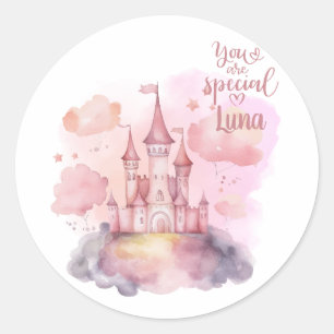 Adesivo Você é personalizável na Nuvem Rosa do Palácio Esp