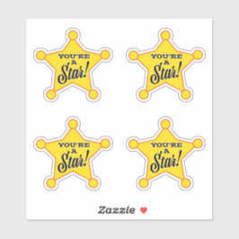Adesivo Você é uma estrela