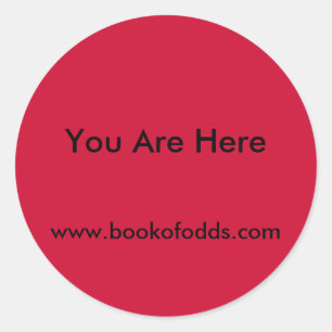 Adesivo Você está aqui