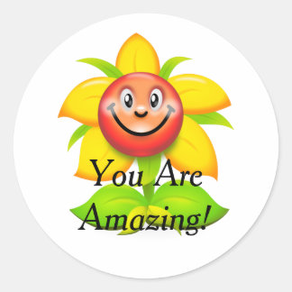 Adesivo Você Está Incrível Com Um Vinheta De Motif