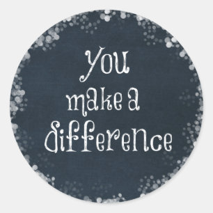 Adesivo Você faz umas citações da diferença
