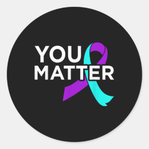 Adesivo Você Feliz Sensibilização Suicida Suporte Gráfico