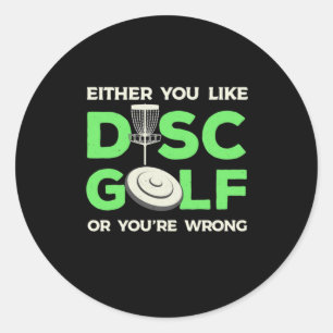 Adesivo Você Gosta De Golfe De Disco