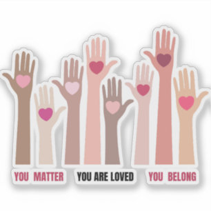 Adesivo Você importa após a decalcada