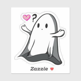 Adesivo Você me ama fantasma?