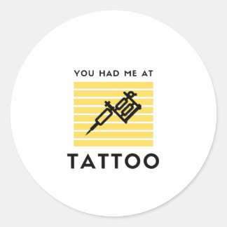 Adesivo Você me fez tatuar