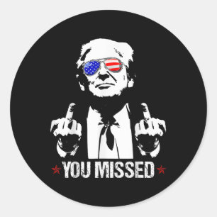 Adesivo Você Perdeu Donald Trump Funny Pro Trump 2024