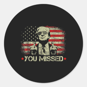 Adesivo Você Perdeu Trump 2024 American Flag