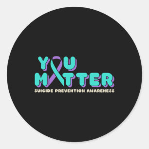 Adesivo Você Problema Prevenção Suicida Sensibilização