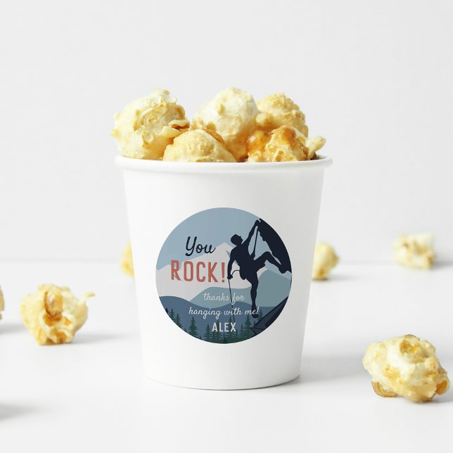 Adesivo Você Rock | Favor da Festa de aniversário de Escal (Criador carregado)