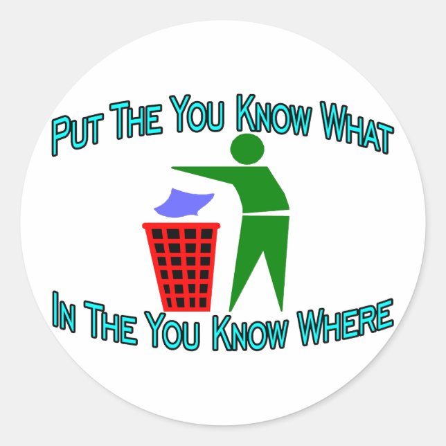 Adesivo Você Sabe Onde (Frente)