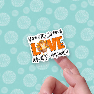 Adesivo Você vai adorar o que é Dentro cai na Turquia