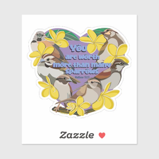 Adesivo Você vale mais do que muitos pardais (Folha)