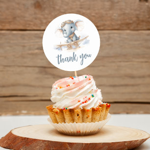 Adesivo Voe para uma Felicidade Adorável: Elefante Aqueced