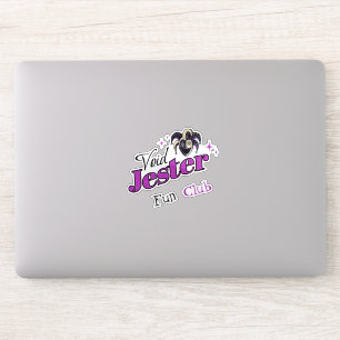 Adesivo Void Jester Club – Bufa do Caos Sorridente