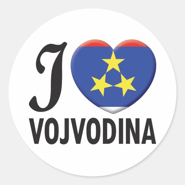 Adesivo Vojvodina Love (Frente)