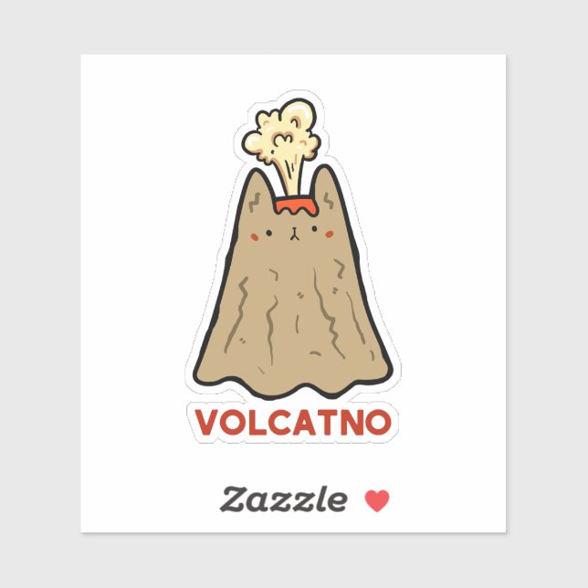 Adesivo Vol-cat-no-gato-gordo Pun Vinil Sticker (Folha)