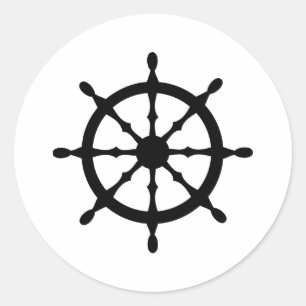 Adesivo volante do navio do capitão