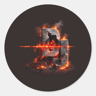 Adesivo Volcanic Pulse DJ