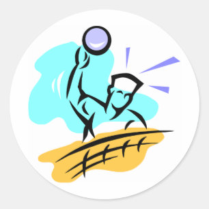 Adesivo Voleibol do ponto